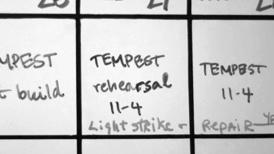 The Tempest production notes